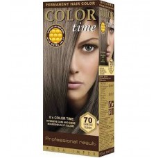 Краска для волос С.70 Темно-пепельный русый Color Time